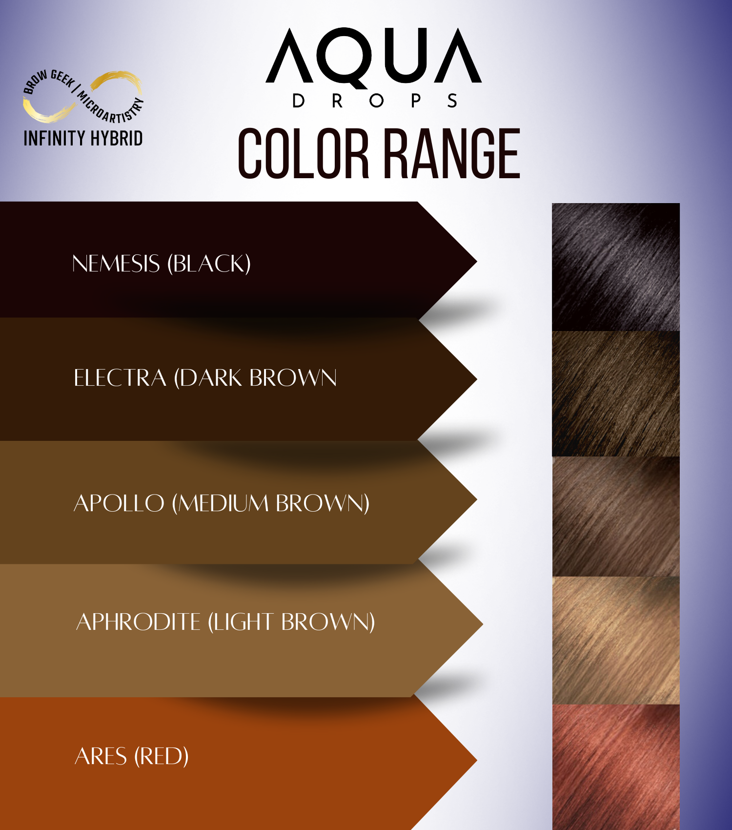 Infinity Aqua Drops Tint Electra (Dark Brown)